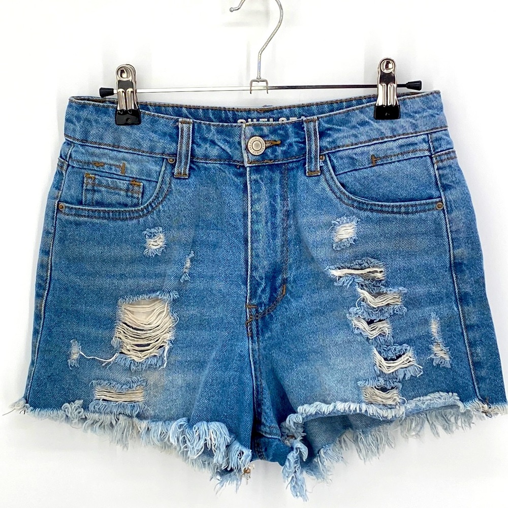 SWS Chelsea Vintage Ultra High Rise Denim Shorts Size 3